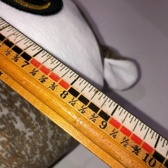 Ty Squish a Boo Linus Lemur Stuffed Toy White Brown Soft Plush Animal 8" - Picture 7 of 7